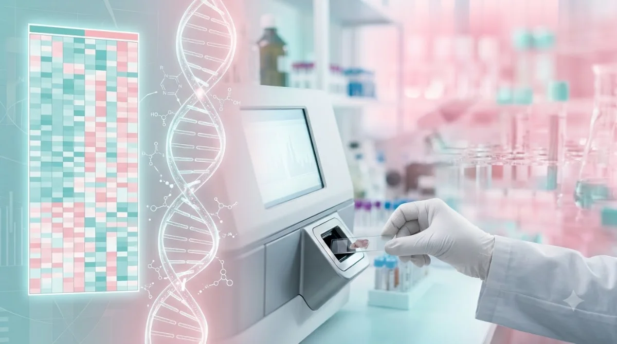A 4,429-patient international trial let a 50-gene tumour test decide who needed chemotherapy for hormone-driven early breast cancer, and 68% safely skipped it with almost identical survival five years on